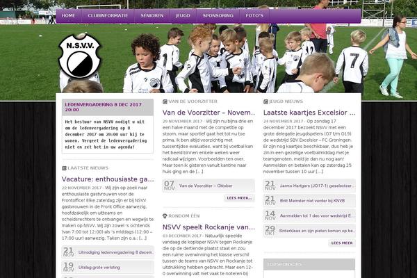 vvnsvv.nl site used Voetbal