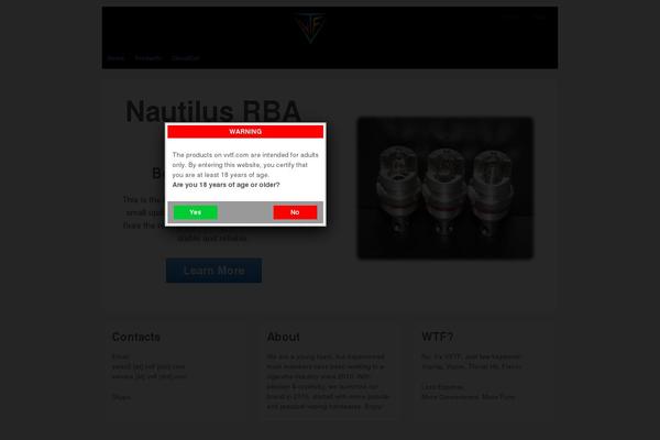 Site using Content Warning plugin