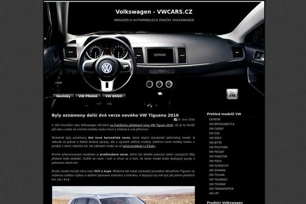 vwcars.cz site used Auto