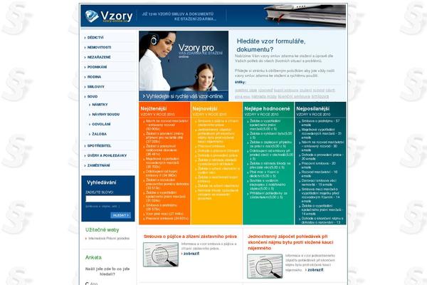 vzory-online.cz site used Vzoryonline