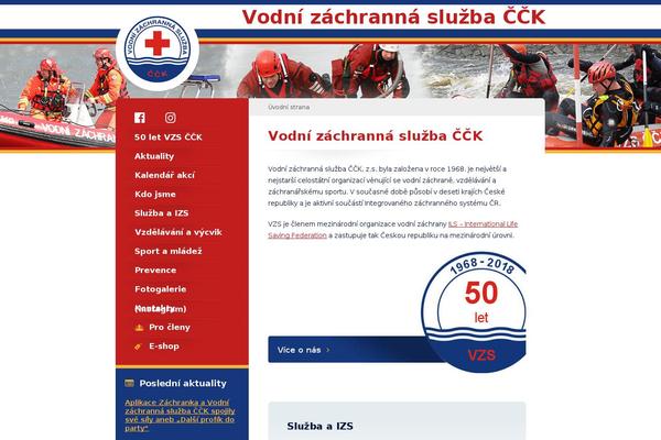 vzs.cz site used Wp-vzs-theme