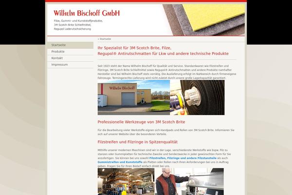 w-bischoff.de site used Bischofftheme