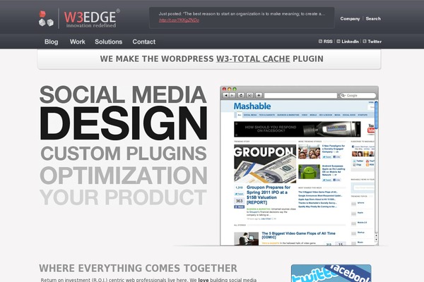 Edge website example screenshot