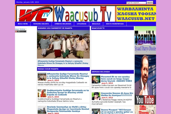 waacusub.net site used Warqabad.com