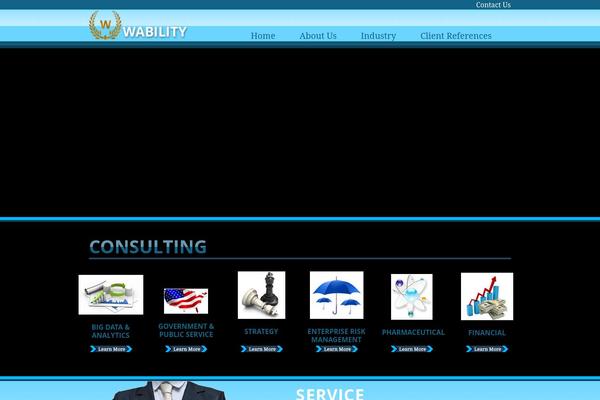wability.com site used Wability-theme