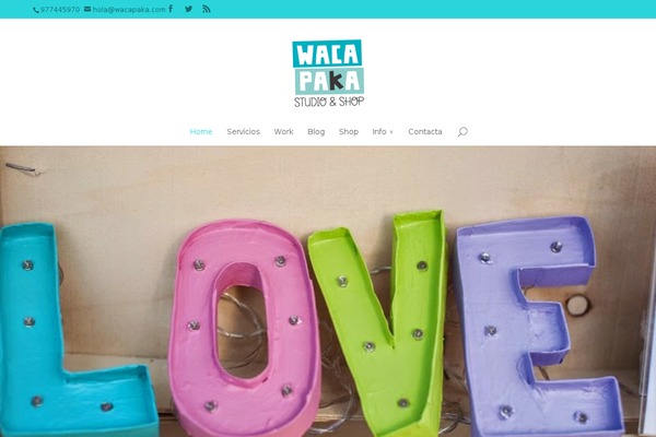 Divi theme site design template sample