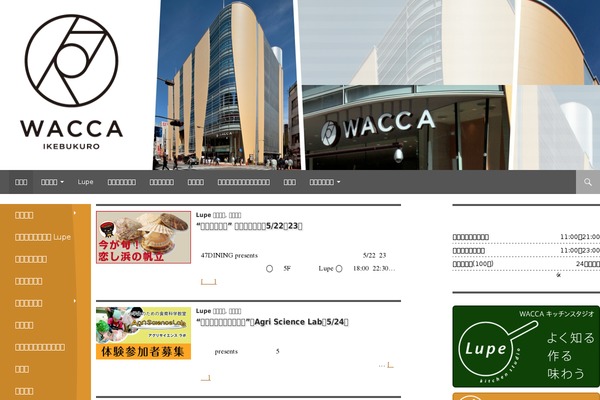 wacca.tokyo site used Wacca