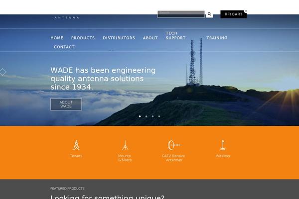 wade-antenna.com site used Wade