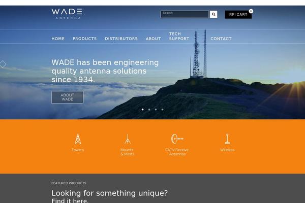 wadeantenna.com site used Wade-child-wade