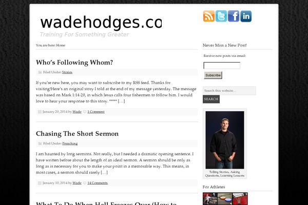 Site using TentBlogger RSS Reminder plugin