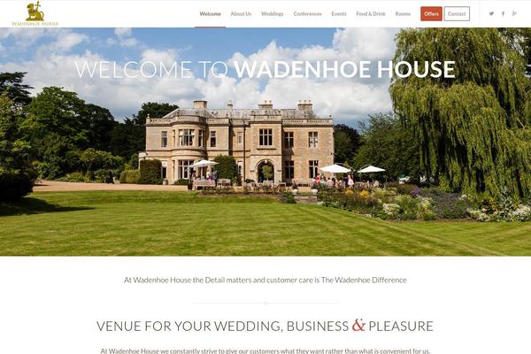 Enfold theme site design template sample