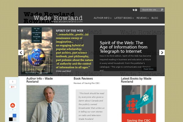 waderowland.com site used Author
