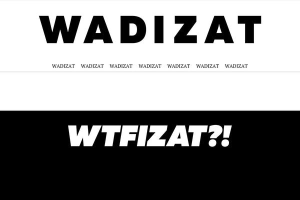wadizat.com site used Wadizat-child