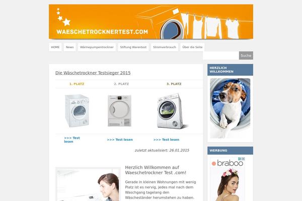 waeschetrocknertest.com site used Speaky
