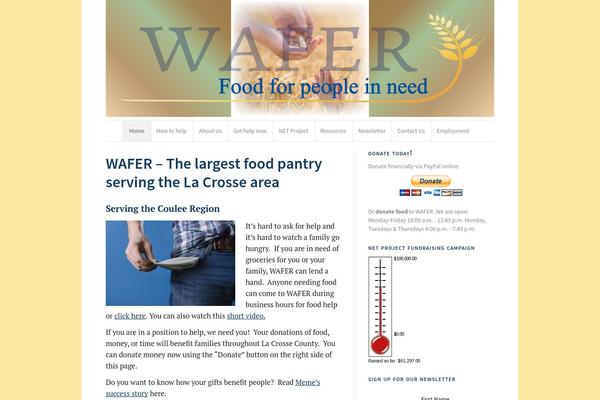 waferlacrosse.org site used Wafer-bb-child