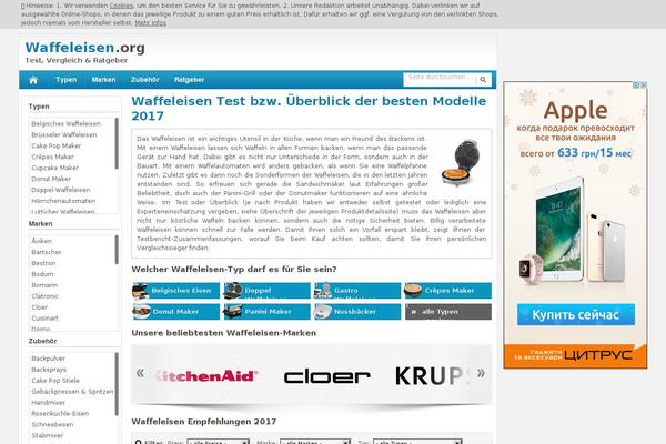 waffeleisen.org site used Waffeleisen.org