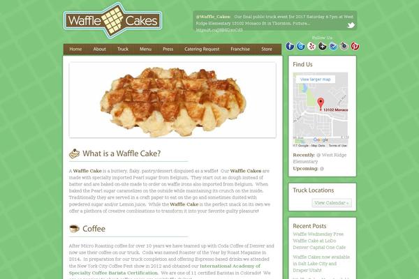 wafflecakes.com site used Wafflecakes