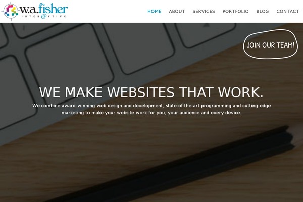 wafisherinteractive.com site used New-waf