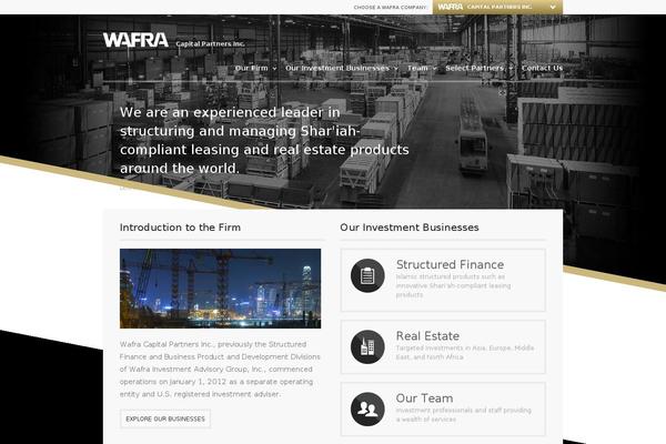 wafracapital.com site used Wafra