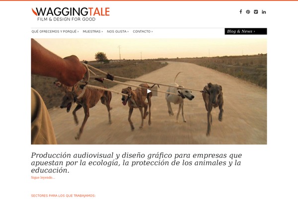 waggingtale.org site used BlogSite