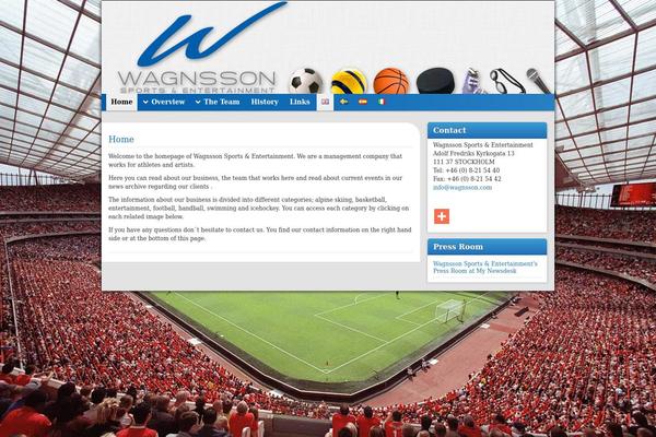 Graphene theme site design template sample