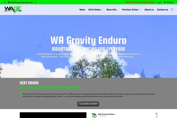 Site using Flickr Justified Gallery plugin