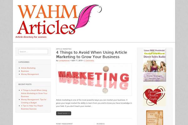 Magazine Basic theme site design template sample