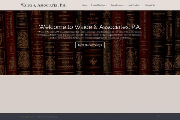 Divi theme site design template sample