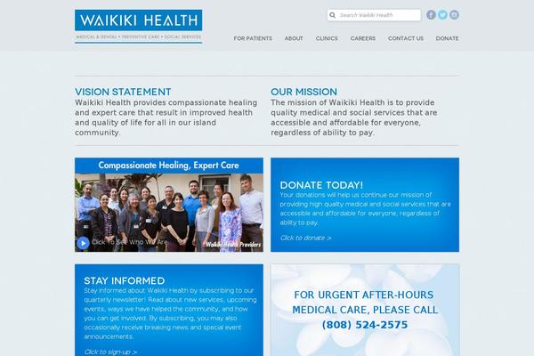waikikihc.org site used Waikiki-health