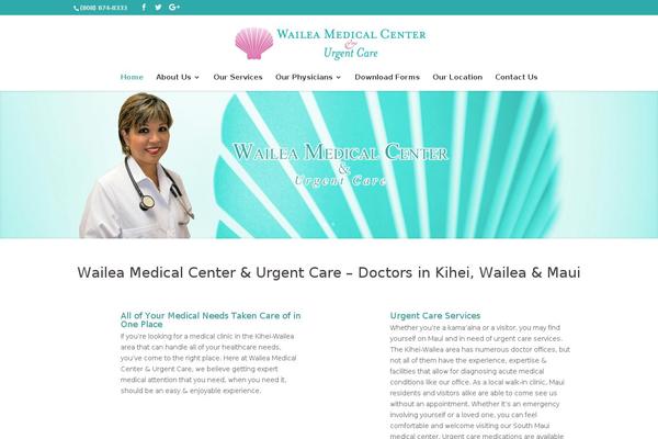 waileamedicalcenter.com site used Wmc