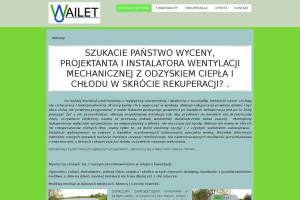 wailet.pl site used Fruitful