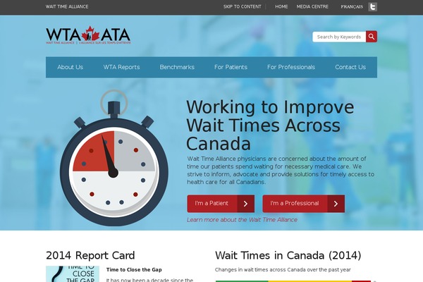 waittimealliance.ca site used Wta-ata