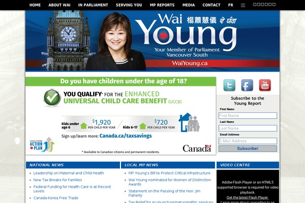 waiyoung.ca site used Young2012