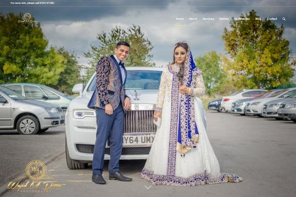 Enfold theme site design template sample