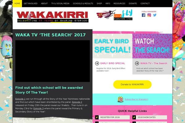 wakakirri.com site used Wakahome