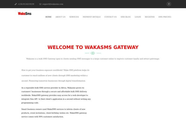 wakasms.com site used Samara