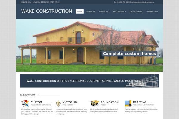 wakeconstruction.com site used Wake-construction