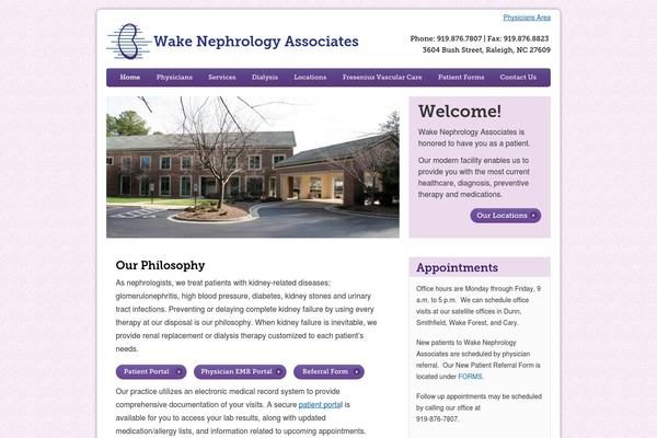 wakenephrology.com site used Wakenephrology