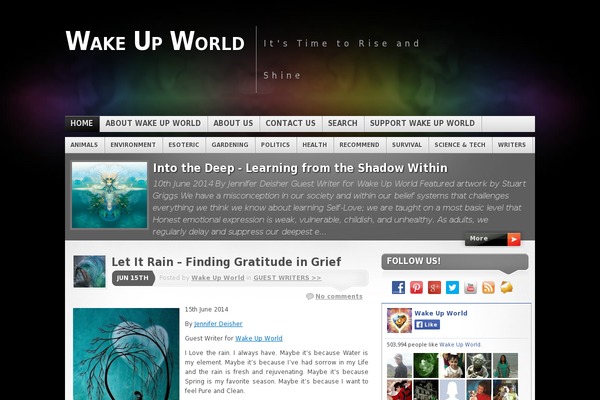 wakeup-world.com site used VoiceChild