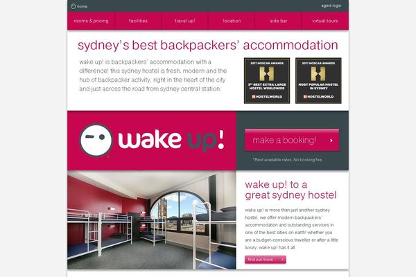wakeup.com.au site used Wakeup-160805