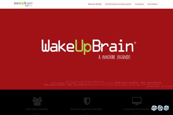 wakeupbrain.com site used Wub