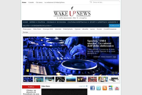 wakeupnews.eu site used City Desk