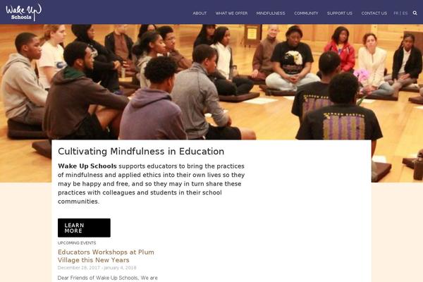 wakeupschools.org site used Bluecliff