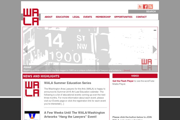 waladc.org site used Wala