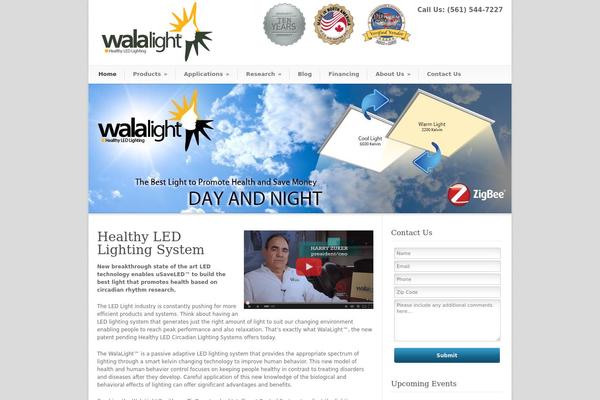 walalight.com site used Modernize v3.16