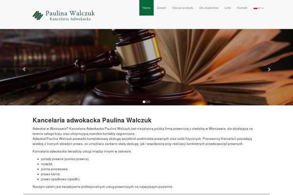 walczuk.eu site used Modern-law-firm