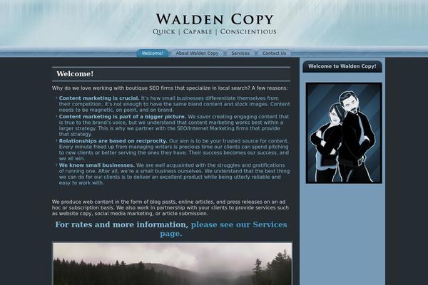 waldencopy.com site used Waldencopy