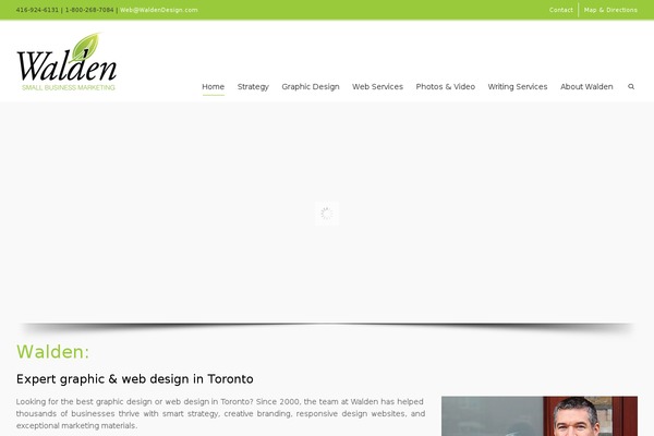 Enfold theme site design template sample
