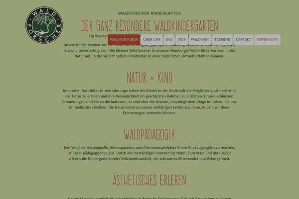 BeTheme Child theme site design template sample