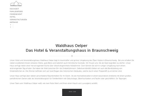 waldhaus-oelper.de site used Yootheme